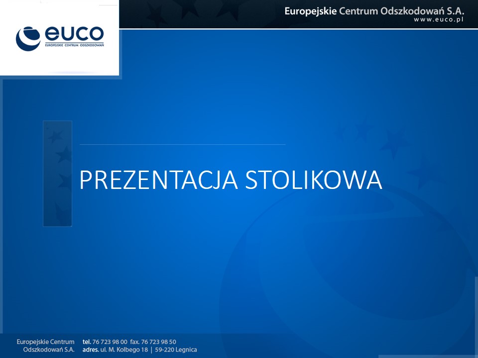 Prezentacja EuCO - stolikowa